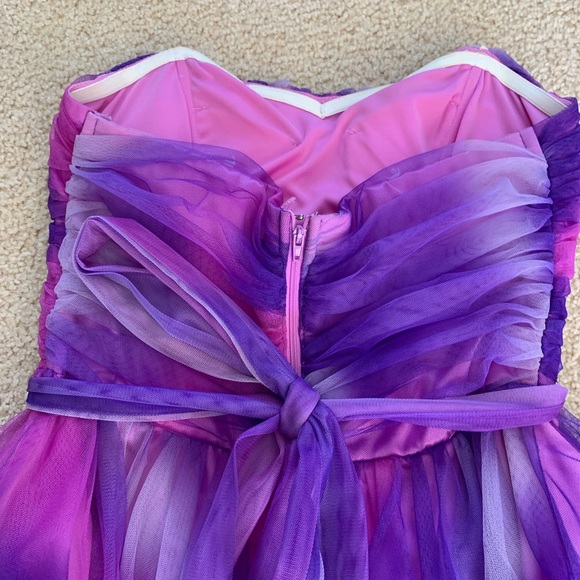Purple Prom Dress - Picture 4 of 6